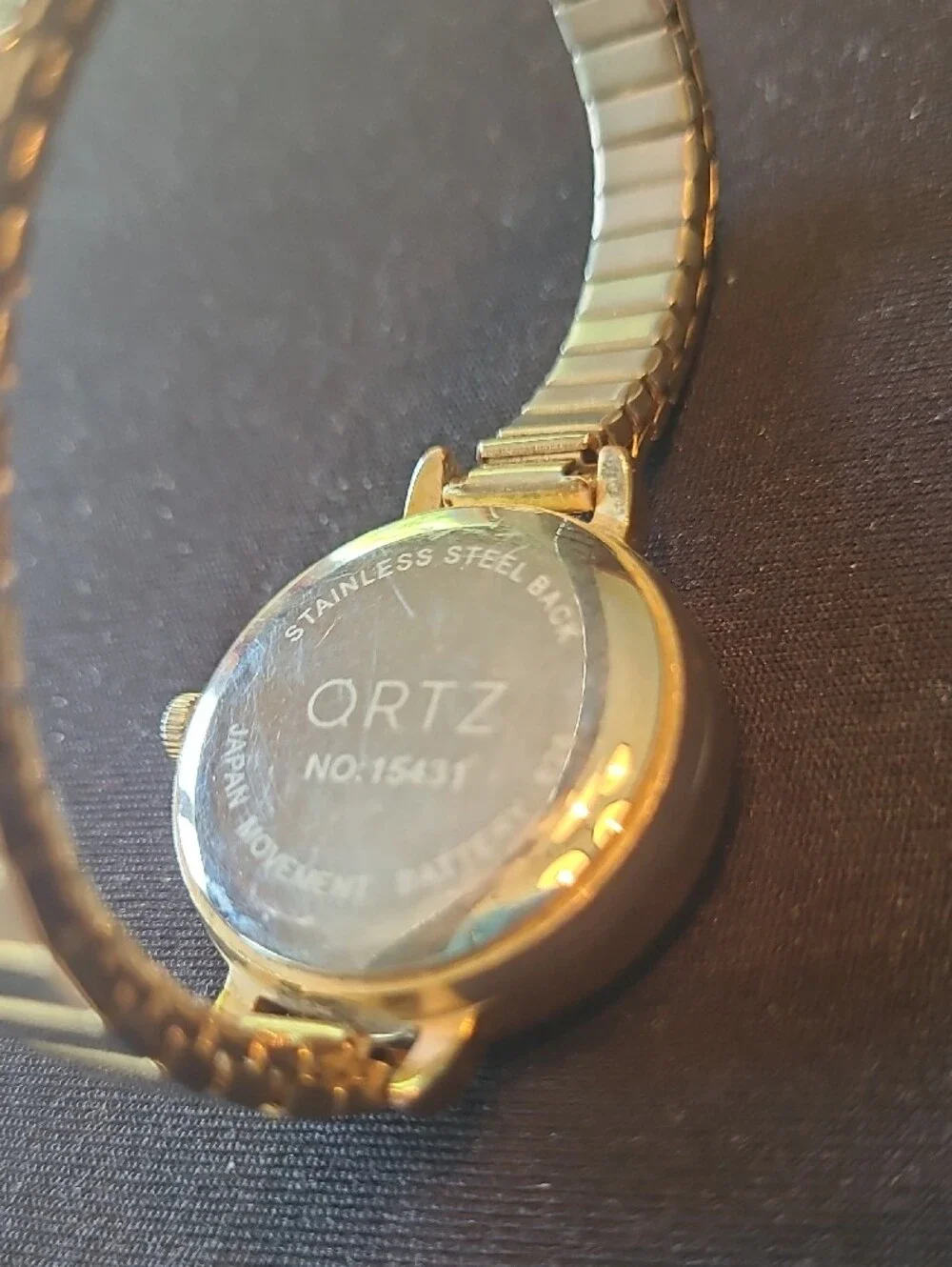 QRTZ Gold-Tone Women’s  Watch